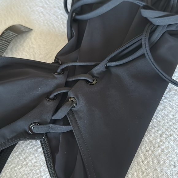 Balenciaga Laced Up One-Piece Swimsuit, Black, Medium, $650 - Picture 13 of 14
